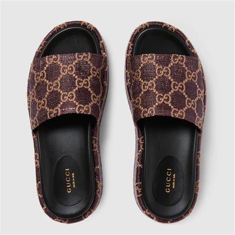 gucci slides designs|Gucci slides women's.